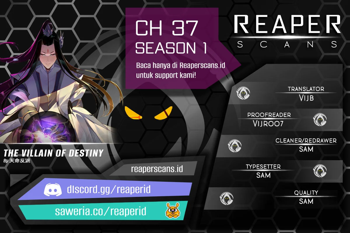 Komik The Villain Of Destiny Chapter 37 Fix gambar 1